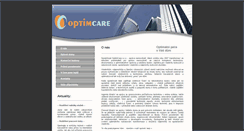Desktop Screenshot of optimcare.cz